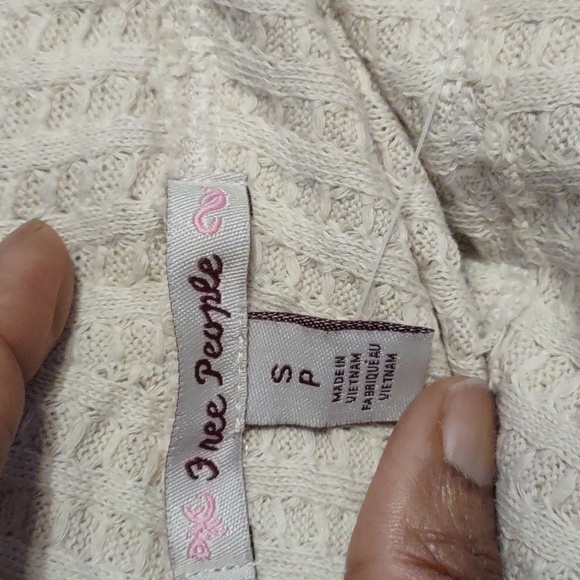 Free People Juicy Long Sleeve thermal Sweater - Picture 4 of 4